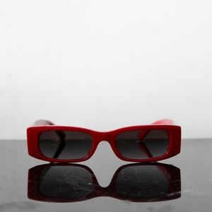 VALENTINO Narrow Rectangular Sunglasses